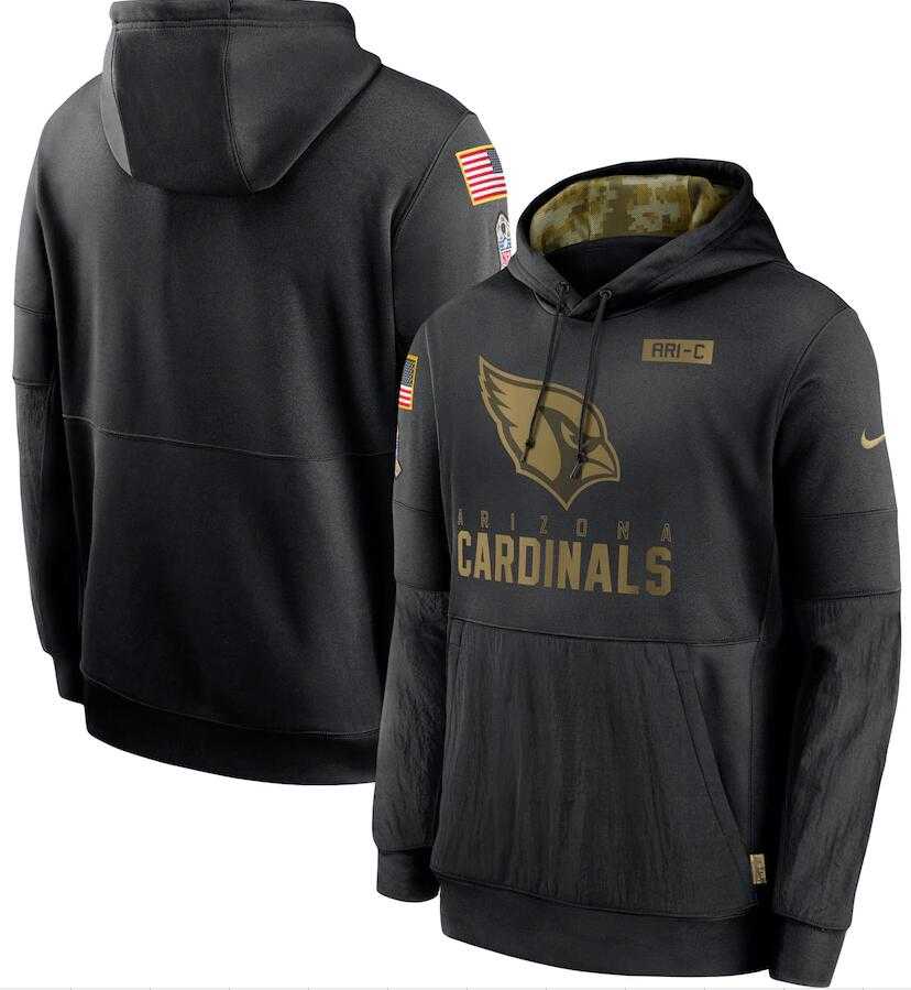 Men's Arizona Cardinals Nike Black 2020 Salute to Service Sideline Performance Pullover Hoodie,We sell and wholesale Men's Arizona Cardinals Nike Black 2020 Salute to Service Sideline Performance Pullover Hoodie on line form chian!